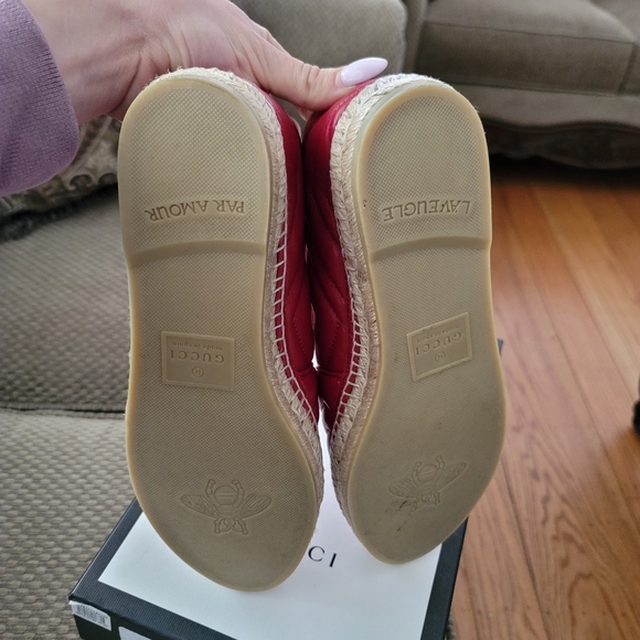 Gucci GG Chevron Flat Espadrilles - Picture 7 of 7